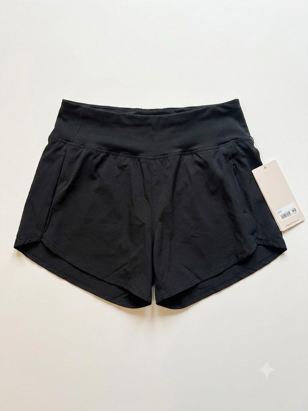 Women's Black Athletic Shorts